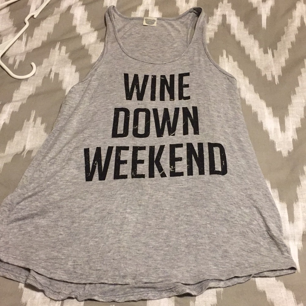 Grey tank top
